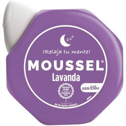 Gel de ducha lavanda moussel, bote 650 ml