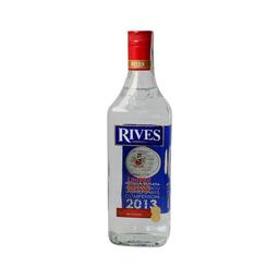 RIVES Ginebra tipo London dry gin RIVES botella 70 cl