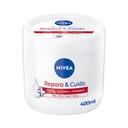 NIVEA Repara & cuidad Crema corporal hidratante para pieles secas y muy secas 400 ml