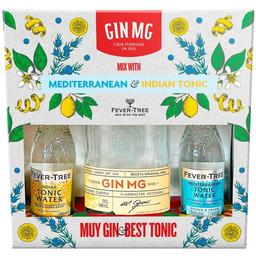 Ginebra mg fever-tree + 2 tonic water, botella 75 cl