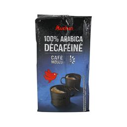 PRODUCTO ALCAMPO Café molido descafeinado 100 % Arábica 250 g