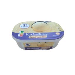 Helado de vainilla Carrefour Extra sin gluten sin lactosa 480 g