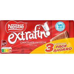 Chocolate nestlé, pack 3x125 g