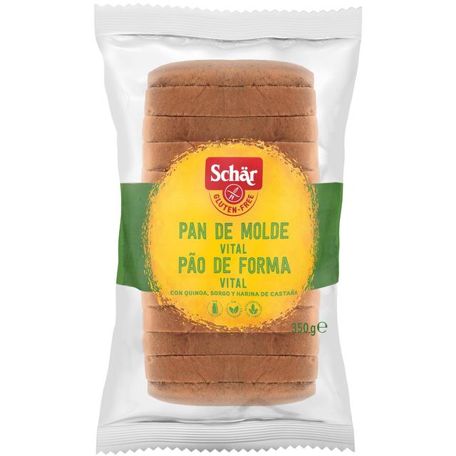 Pan de cereales Vital Schär sin gluten y sin lactosa 350 g