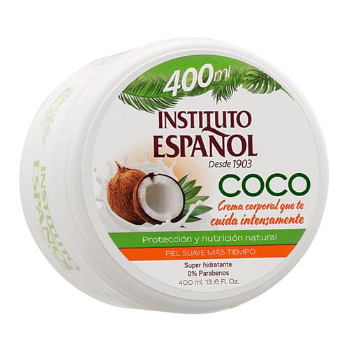 INSTITUTO ESPAÑOL Crema corporal super hidratante con leche de coco INSTITUTO ESPAÑOL 400 ml