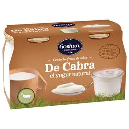 Yogur natural cabra GOSHUA 2x115 g