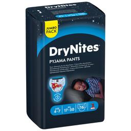 Pañal DRYNITES pyjama pants 4-7 años niño 16 unidades