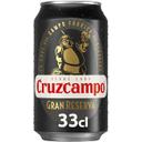 Cerveza tostada Cruzcampo Gran Reserva lata 33 cl