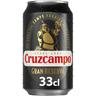 Cerveza gran reserva cruzcampo, lata 33 cl