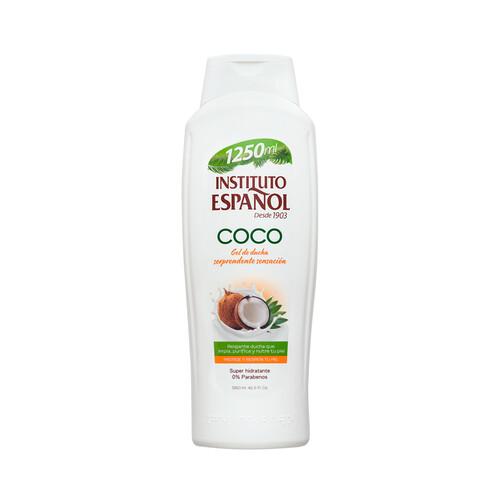 INSTITUTO ESPAÑOL Gel para ducha o baño super hidratante con activos de coco INSTITUTO ESPAÑOL 1250 ml