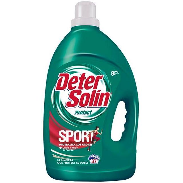 Detergente líquido sport detersolin, garrafa 37 dosis