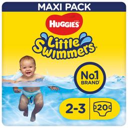 Bañador pañal desechable Huggies Little Swimmers T2-3 (3 kg-8 kg) 20 ud