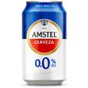 Cerveza Amstel 0,0 sin alcohol lata 33 cl