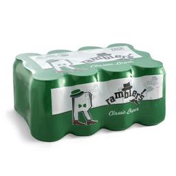 Cerveza lager Ramblers de Dia lata 12 x 33 cl