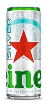 Cerveza rubia especial Heineken Silver lata 33cl