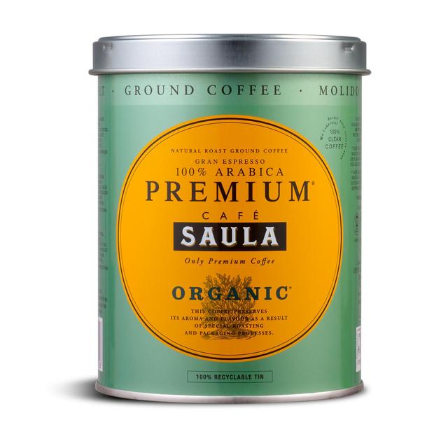 Café molido natural ecológico Saula 250 g