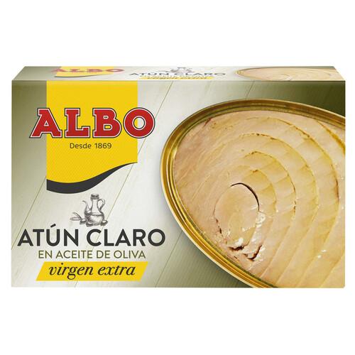 ALBO Atún claro en aceite de oliva virgen extra lata de 82 g