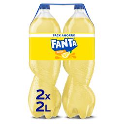 Refresco limón Fanta botella 2l pack 2