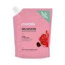 COSMIA Recarga de gel para baño o ducha con perfume a mora y granada 1 l