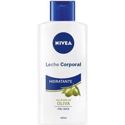 Body milk con aceite de oliva nivea, bote 400 ml