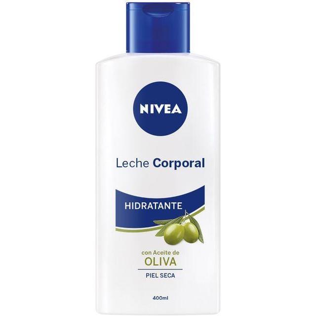 Body milk con aceite de oliva nivea, bote 400 ml