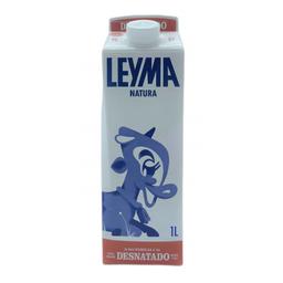 Leche desnatada LEYMA NATURA brik 1 l