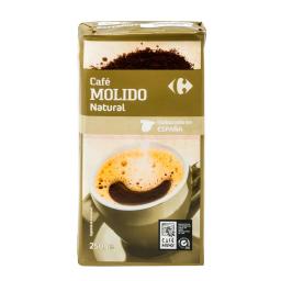 Café molido natural Carrefour 250 g