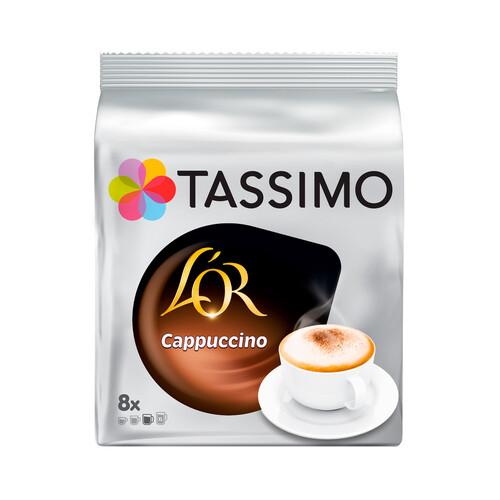 Café cappuccino en cápsulas L'Or Espresso Tassimo 8 unidades de 7,4 g