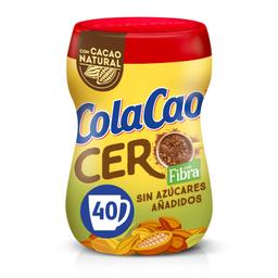 Cacao soluble con fibra Cero Cola Cao sin azúcar añadido 300 g