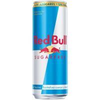 Bebida energética sin azúcar red bull, lata 35,5 cl