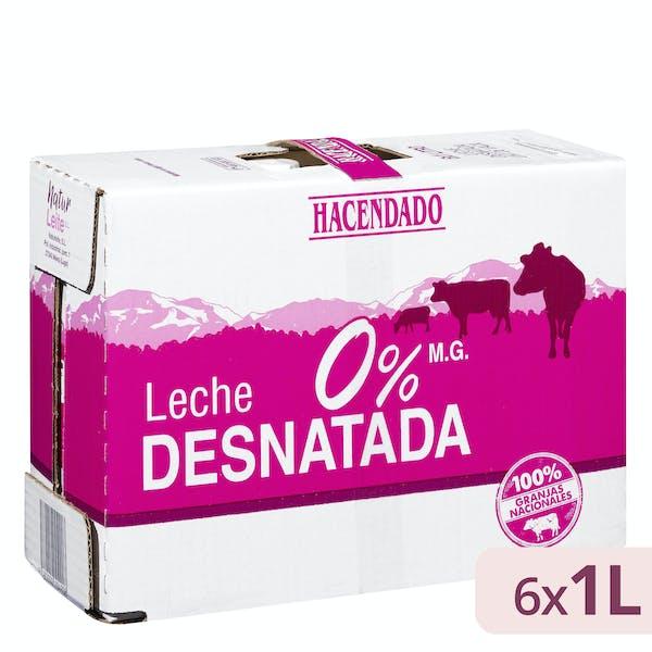 Leche desnatada