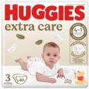 Pañales extra care 6-10 kgs talla 3 Huggies bolsa 40 unidades