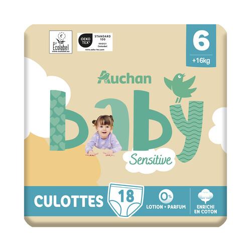 PRODUCTO ALCAMPO Baby sensitive Pañales talla 6 (+16 kg) 18 uds
