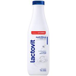 Gel de ducha leche lactovit, bote 750 ml