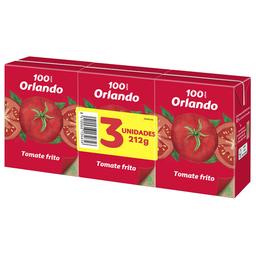 ORLANDO Tomate frito 3 uds. 212 g