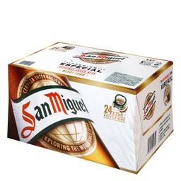 Cerveza San Miguel especial Lager pack de 24 botellas de 25 cl