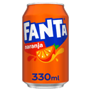 Refresco naranja Fanta lata 33cl