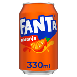 Refresco naranja Fanta lata 33cl