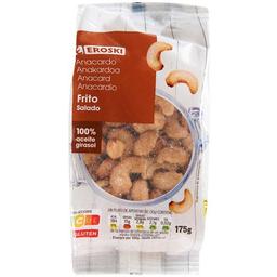 Anacardos fritos eroski, bolsa 175 g