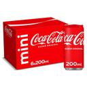 COCA COLA normal lata pack 6x20 cl