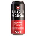 Cerveza estrella galicia, lata 50 cl