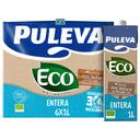 PULEVA Leche entera de vacas con alimentación ecológica Eco 1 l