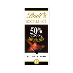 LINDT Excellence Chocolate negro 50% cacao 100 g