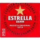 Cerveza Estrella Damm mediterránea pack de 12 botellas de 25 cl