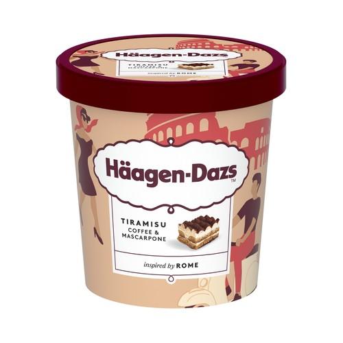 HÄAGEN-DAZS Tarrina de helado de tiramisu con café y mascarpone 420 ml