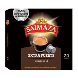 SAIMAZA Café en cápsulas extrafuerte I11, 20 uds