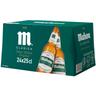 Cerveza Mahou Clásica pack de 24 botellas de 25 cl