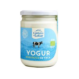 CANTERO DE LETUR Yogur natural ecológico EL CANTERO DE LETUR 420 g