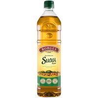 Aceite de oliva suave borges, botella 1 litro