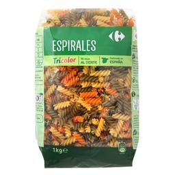 Espirales tricolor Carrefour 1 kg